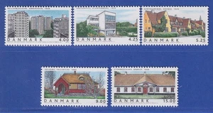 Dänemark 2003 Mi.-Nr. 1343-1347 Wohngebäude **/MNH - Picture 1 of 1