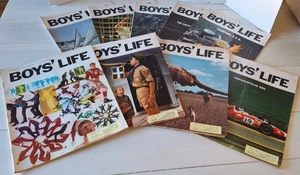 Boys Life Magazine 1967 Lot of 9 Vintage Great Articles Ads - Picture 1 of 7