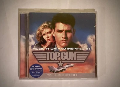 Top Gun Deluxe Edition Soundtrack CD 80s Movie Music Kenny Loggins Berlin - Image 1 of 4
