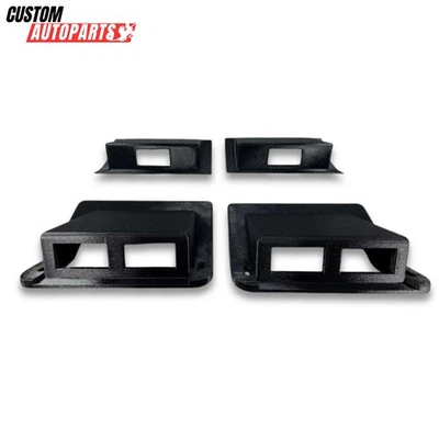 Juego de biseles de interruptor de ventana Hummer H1 | 1992-2004 | Ajuste de interruptor doble + único (4 piezas) Foto 1 de 4