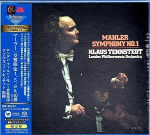 CD Klaus Tennstedt LPO NEW 4CD(SACD-Hybrid) Mahler Sym.No.1,5,9,10-Adagio Japan - Picture 1 of 1