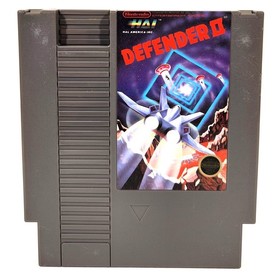 Defender II 2 - Nintendo Entertainment System, NES (Tested, See Description)