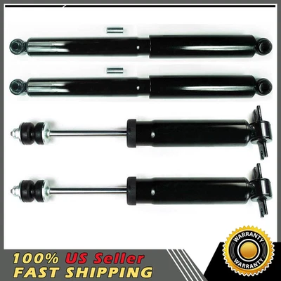 Juego de 4 piezas de amortiguadores traseros y delanteros FCS para Dodge B150_LK 1981-1994 Foto 1 de 4