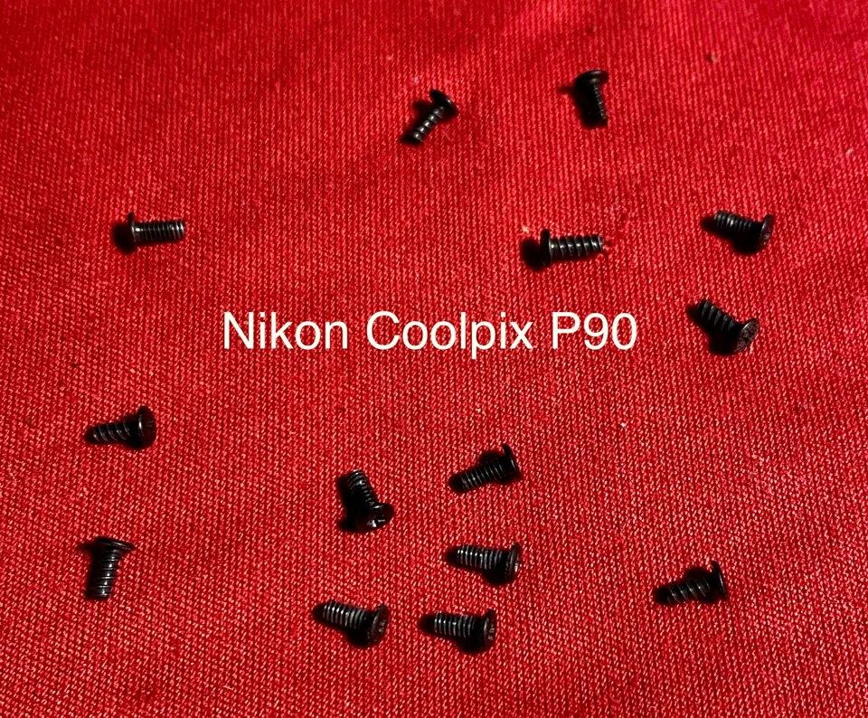 Tornillos de cuerpo (14 piezas) para cámara digital Nikon P90 - Piezas de reparación Foto 1 de 1