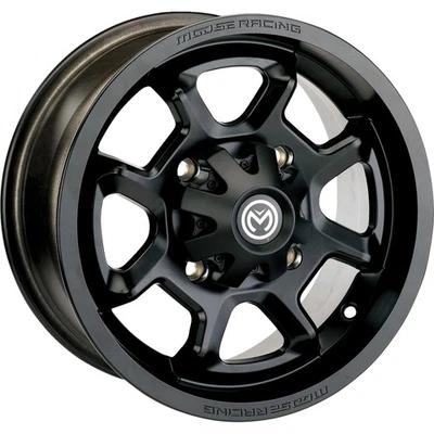 Wheel - 415X - Front/Rear - Black - 15x7 - 4/136 - 5+2 415MO157136MB55 - Imagem 1 de 3