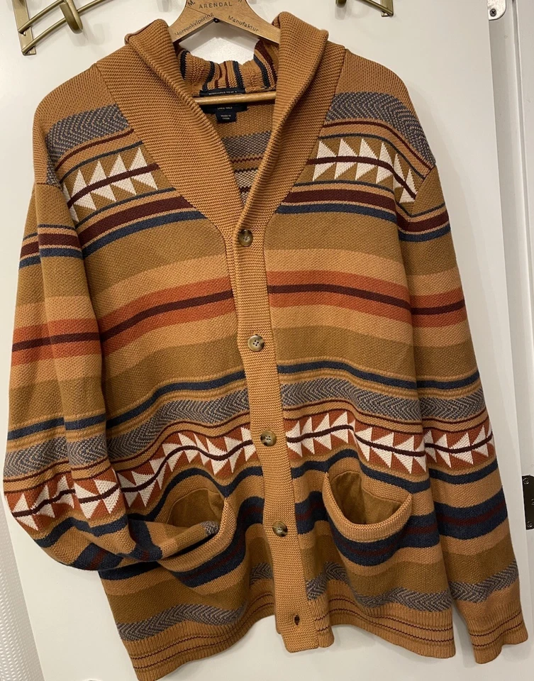 Pendleton Medicine Bow Cotton Men’s Cardigan Size XL. Awesome, 9.5/10 - Image 1 of 4