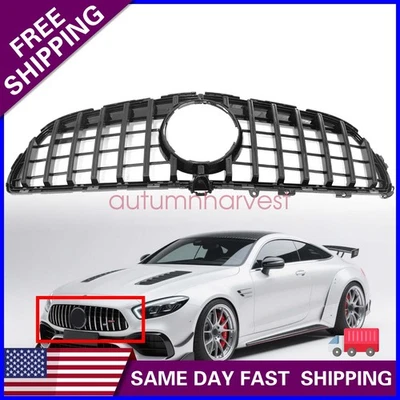 Fit Mercedes Benz CLS550 CLS500 W218 2015-2018 Front Grille Black — 第 1/4 张图片