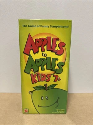 2007 Mattel Games Apples To Apples Kids 7+ Family Fun Card Game New & Sealed - Image 1 of 4