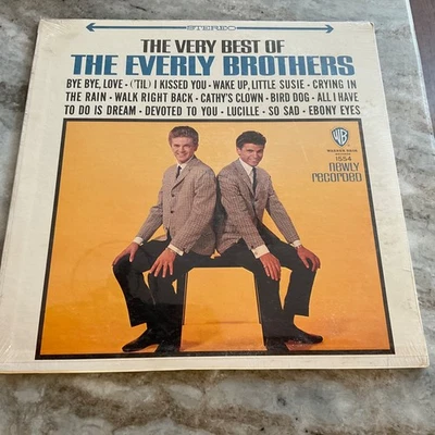 THE EVERLY BROTHERS LP THE VERY BEST OF LP 1964  Warner Bros WS 1554 SEALED MINT - Image 1 of 2