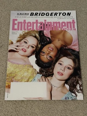 Bridgerton Entertainment Weekly March 2022 Nicola Coughlan Charithra Chandran - Image 1 of 2