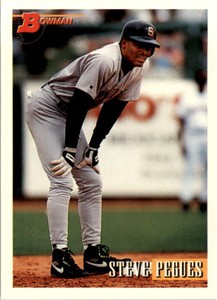 1993 Bowman Baseball #166 Steve Pegues RC