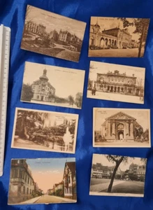 Landau (Pfalz) 8 Ansichtskarten Postkarten,Antik;Bahnhof,deutsches Tor,Ostpark - Bild 1 von 6