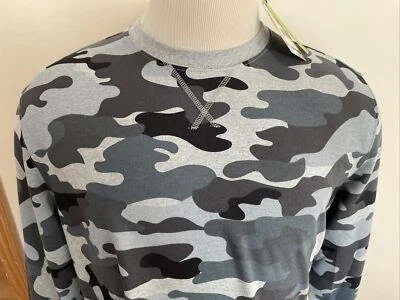 ROBERT GRAHAM Nuevo Hombre Algodón MANGA LARGA SUDADERA TALLA S Foto 1 de 4