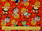 Hollie's Dollies Raggedy Ann Andy like Rag dolls By the 1/2 yard cotton fabric