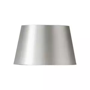 White Faux Silk Fabric Empire Drum Lampshade Ceiling Light Table Lamp Shade - Picture 1 of 5