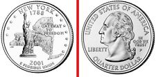 25 CENTS USA 💲🗽 NEW YORK 2001  Hudson River 1/4 dollar commemorative coin