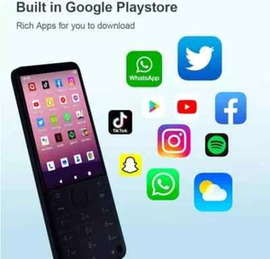QIN F22 PRO 4G PHONE WITH GOOGLE PLAY UK SELLER FAST DELIVERY - Picture 1 of 8