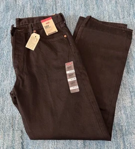 Levi's 501 Original Button Fly Black Denim Jeans Men's Size 34 x30 NWT - Picture 1 of 5