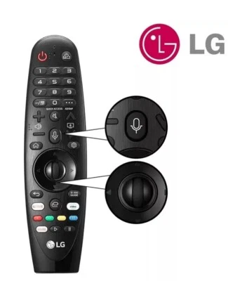 Genuine LG AN-MR19BA Magic Motion Voice Remote For 65UJ7700 70UJ6570 72SJ8570 TV - Image 1 of 4