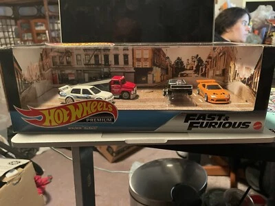 Hot Wheels Fast and Furious Real Riders 4 Model Set (GMH41) - Image 1 of 3
