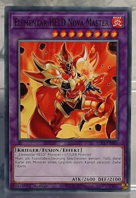 YUGIOH -  Elementar-HELD Nova Master - Battles of Legend: Chapter 1 - DE/NM - Bild 1 von 2