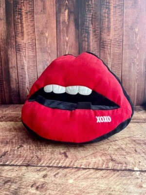 Hot Lips Book Couch iPad Tablet Stand Book Holder Reading Pillow Novelty Gift - Image 1 of 4