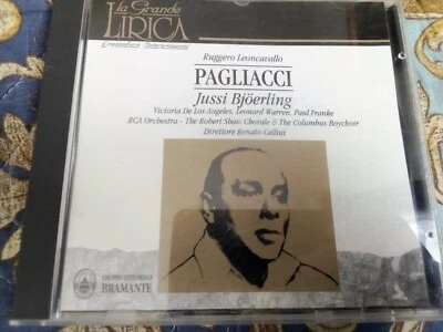 R Leoncavallo PAGLIACCI J. Bjoerling R. Cellini COLLANA LA GRANDE LIRICA 1994 CD - Immagine 1 di 3