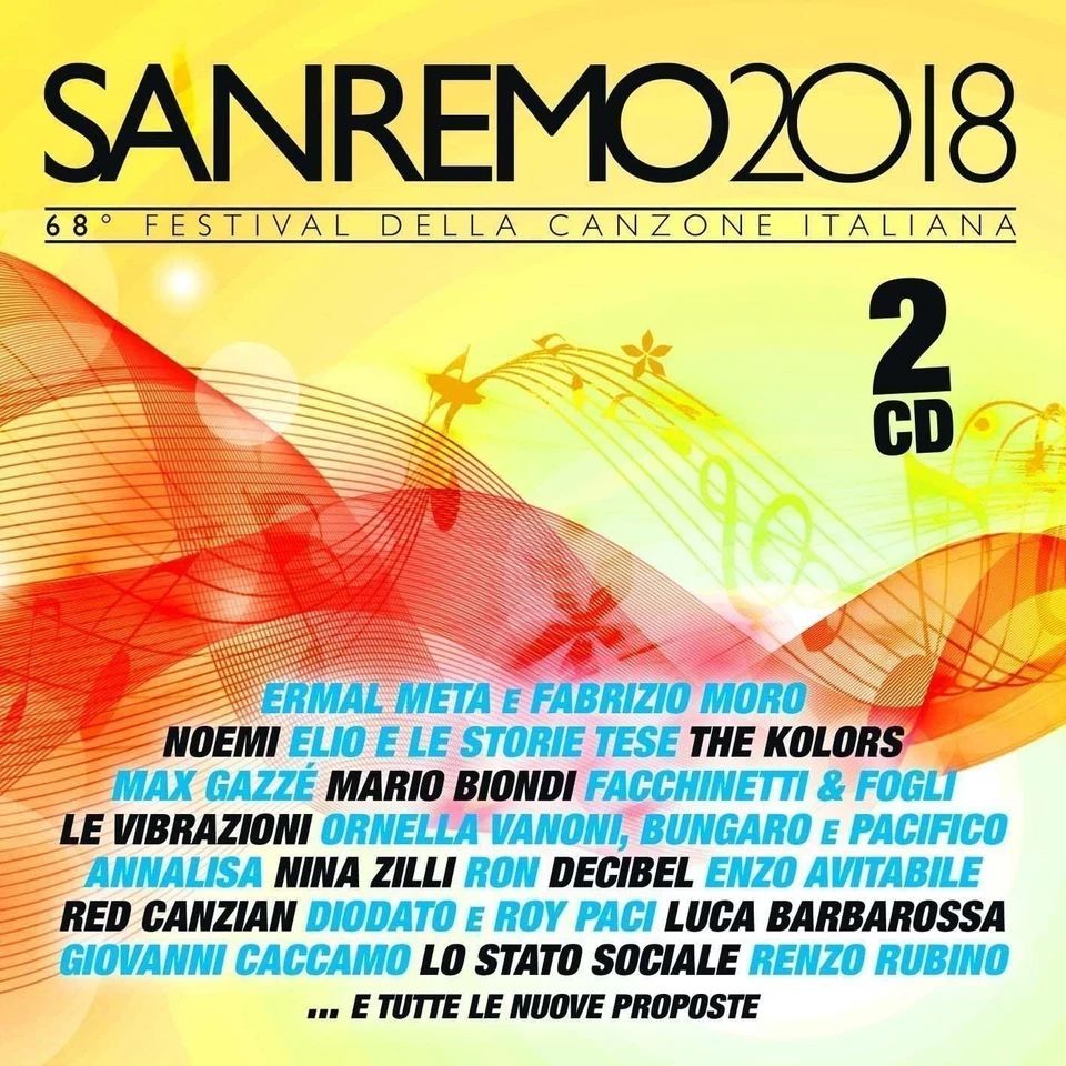 RCA Audio Cd Sanremo 2018 / Various (2 Cd)