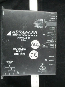 ADVANCED MOTION CONTROLS BRUSHLESS PWM SERVO AMPLIFIER B25A40ACK AS IS UNTESTED - Picture 1 of 4
