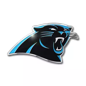 Carolina Panthers NFL Team Logo Color Embossed Auto Emblem Official Car Truck - Bild 1 von 1