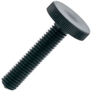 Tornillos afilados de plástico M5 15mm negro nailon 6.6 10 unidades - Imagen 1 de 2
