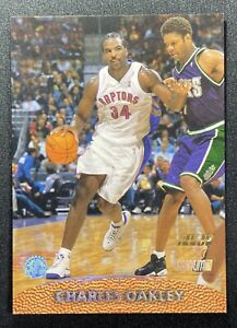 CHARLES OAKLEY RARE 1999-00 Topps Stadium Club First Day Issue /150 RAPTORS SSP