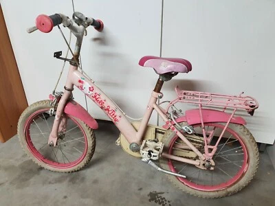 Bicicletta bianca e rosa di Hello Kitty - Immagine 1 di 3
