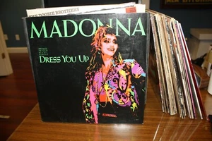 Madonna Dress You Up 1985 Synth-Pop Maxi 45 RPM Single B - Foto 1 di 1