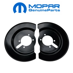 2X REAR BACKING PLATE FOR CHRYSLER GRAND VOYAGER RT 2008-2016 - Picture 1 of 1