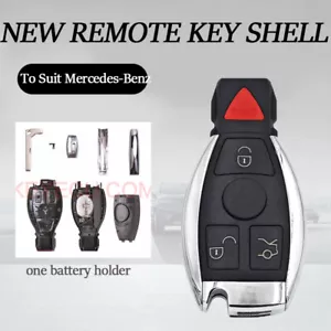 Keyless entry remote shell case fob for Mercedes Benz GLK GL C CL E S SL 2007+ - Picture 1 of 7