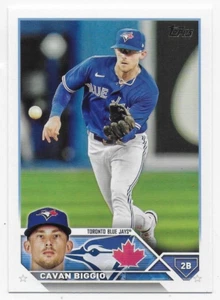 2023 Topps #526 Cavan Biggio- Toronto Blue Jays - Picture 1 of 2