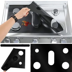 Gas Range Stove Top Burner Cover Protector Reusable Non-stick Liner Kitchen New - Picture 1 of 2