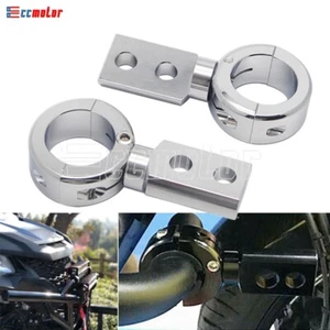Soportes de faros antiniebla para moto 1-1/4" barra de choque soporte de montaje para manillar - Imagen 1 de 8
