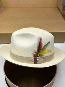 Panama Straws Hat Genuine Shantung Capas Design Made In USA Small (fast Shipping - Picture 1 of 8