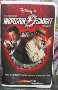 Disney’s Inspector Gadget VHS 1999 Video Tape Movie Clamshell Case ANDERSONVIDEO - Foto 1 di 5