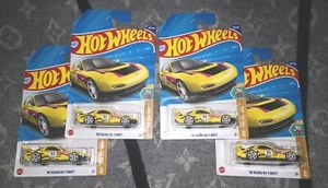 2025 HOT WHEELS '95 MAZDA RX-7 DRIFT YELLOW HW: '70S VS. '90S | LOT OF 4 - NEW! - Picture 1 of 10