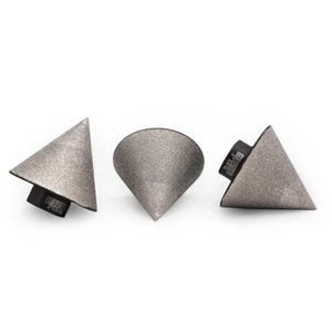 Brocas de fresado de dedo de bisel de diamante 3 piezas broca de fresado de cono de ampliación de 2 pulgadas 5/8-11" - Imagen 1 de 10