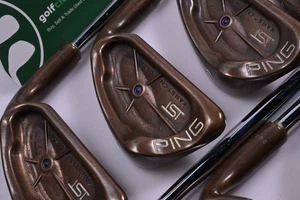 Ping ISI BeCu Irons / 4-PW+SW / Blue Dot / Regular Flex N.S.Pro 850GH Shafts - Picture 1 of 7