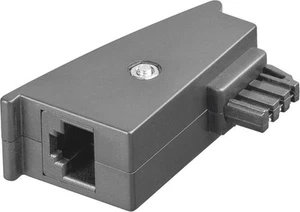 3x TAE Adapter, TAE-F-Stecker > RJ45-Buchse (8P2C),; TAE Adapter, TAE-F-Stecker - Zdjęcie 1 z 1