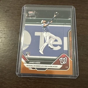 JAMES WOOD (RC), 2025 TOPPS NOW #44 - Gold 15/25 - Picture 1 of 8