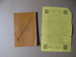 1896 Scott Stamp & Coin Company Limited Catalog Lot February Antique Original - Picture 1 of 9