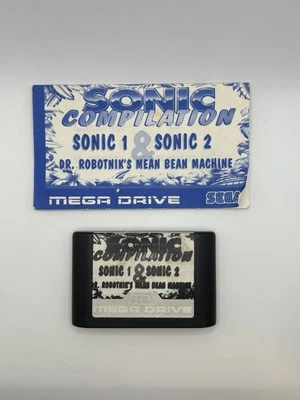 Sonic Compilation Sega Mega Drive Sonic 1 & 2 Dr.robotnik’s Mean Bean Machine - Image 1 of 4