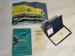 1955 Oldsmobile Owner Manual Super 88 Holiday, San Diego Balboa Dealer Memo Book - Picture 1 of 16