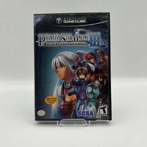 Phantasy Star Online Episode III Revolution Nintendo Gamecube Tested Cleaned - Picture 1 of 6